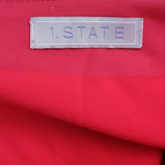 1.State skirt Red Color Size Small - Picture 2 of 3